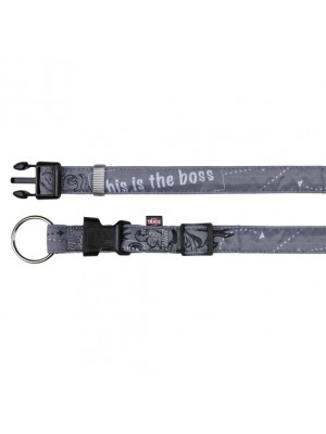 Ogrlice za pse Trixie ’’This is boss’’ M–L 35–55 cm_20 mm
